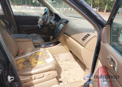 2005 Acura Mdx z USA, uszkodzony, nr VIN 2HNYD18855H543719